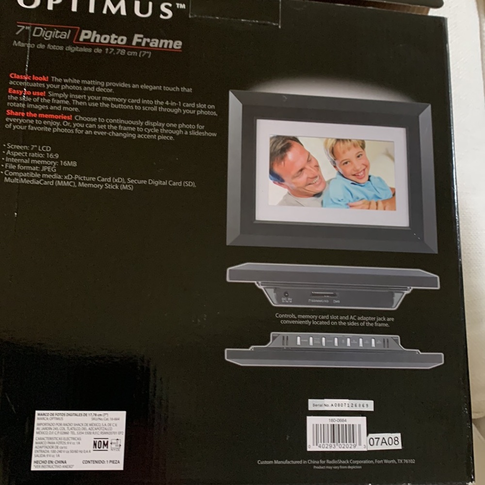 Optimus Digital Photo Frame - Picture 4 of 5